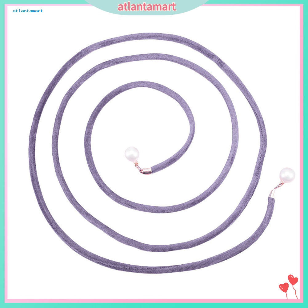 Túi Đựng Đồ Dùng Cao Cấp Tiện Dụng| Thắt Lưng Nữ Đính Ngọc Trai Giả Màu Trơn Thời Trang