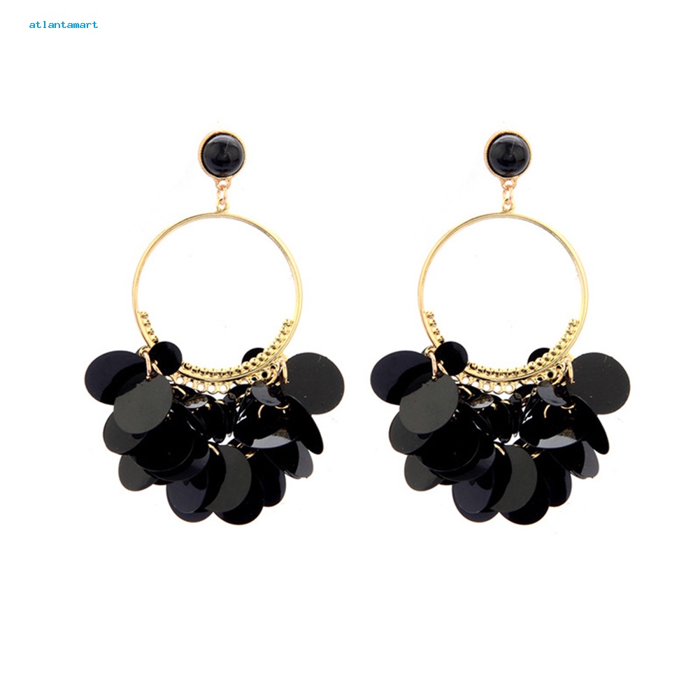 Túi Đựng Đồ Dùng Cao Cấp Tiện Dụng| Cặp Bông Tai Tua Rua Thời Trang Boho Cho Nữ