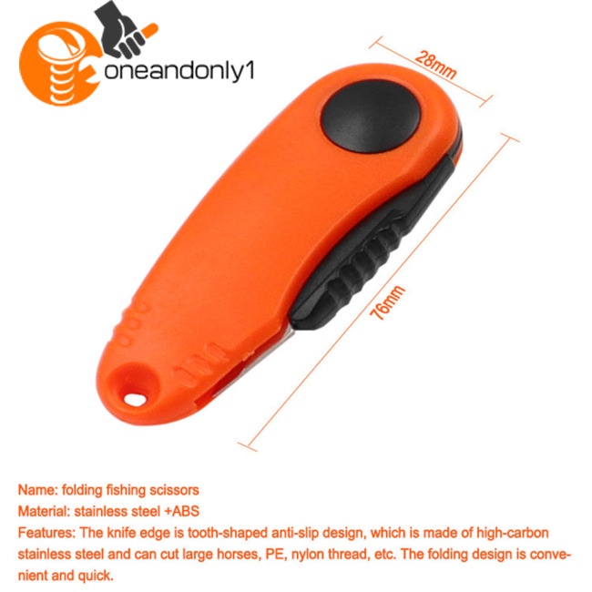 Kéo Gấp Câu Cá Đa Năng Bằng Thép Không Gỉ