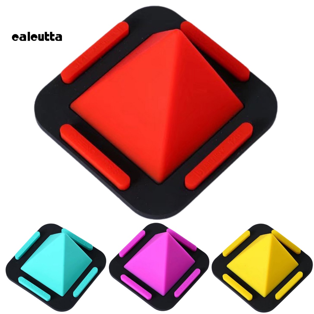 Giá Đỡ Điện Thoại Bằng Silicon Chống Trượt Hình Kim Tự Tháp