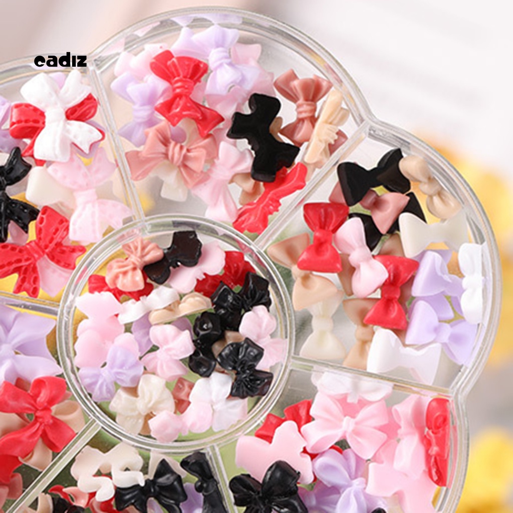 Phụ Kiện Trang Trí Móng Nghệ Thuật Hình Nơ 3D DIY