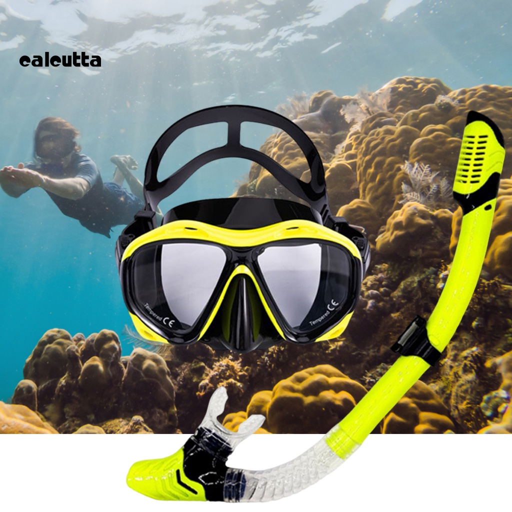 1 Bộ Kính Bơi Khung Silicone Thoáng Khí Chống Sương Mù Độ Phân Giải Cao