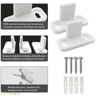 ⭐READY STOCK ⭐2Set White Adjustable Floor Guide Wall/Door Bottom Guide For Sliding Door
