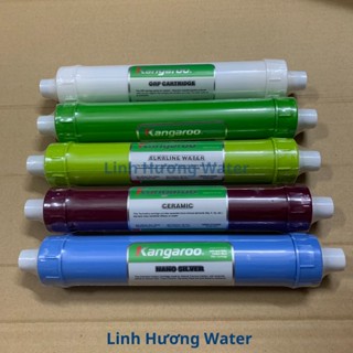 Bộ lõi lọc chức năng 56789 Kangaroo chính hãng, Nano- Ceramic- Alkaline- Maifan- Orp