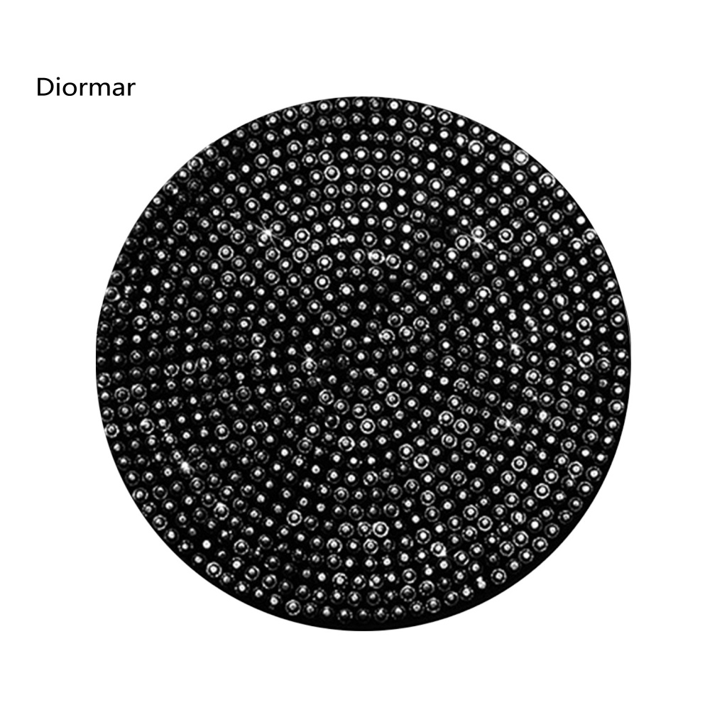 Miếng Lót Ly Hình Tròn Đính Đá Chống Trầy Chịu Nhiệt Tiện Dụng Cho Xe Hơi