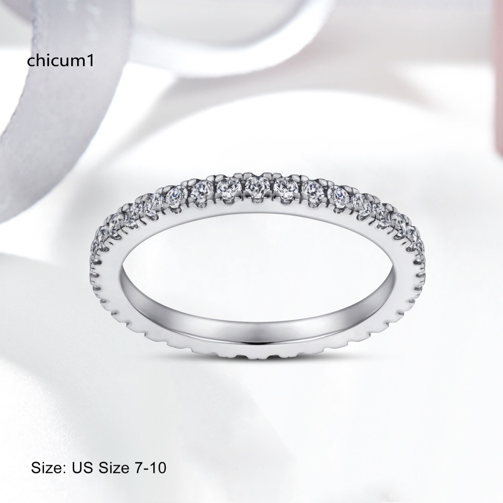 Nhẫn Mạ Bạc Phong Cách Hiện Đại Thanh Lịch Cho Nữ