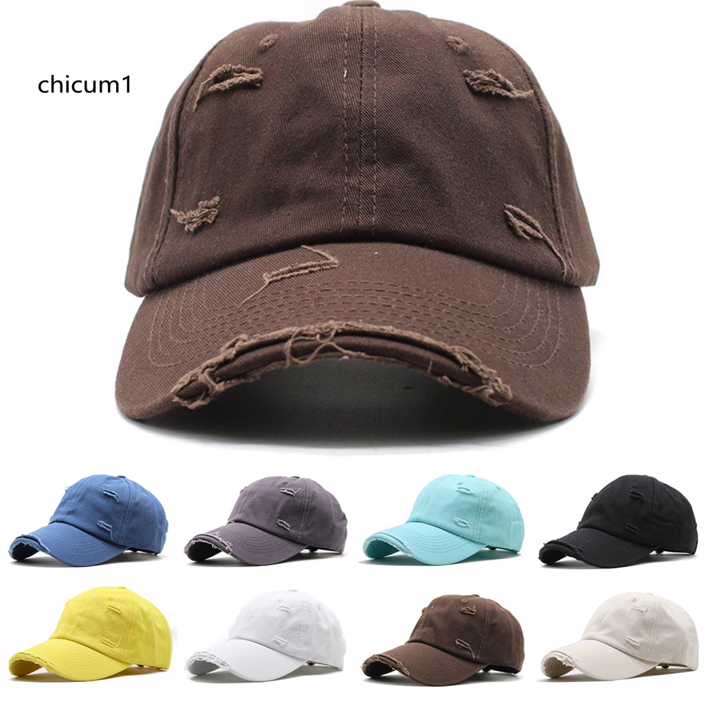 Mũ Lưỡi Trai Chống Nắng Vành Rộng Điều Chỉnh Được Thời Trang Unisex