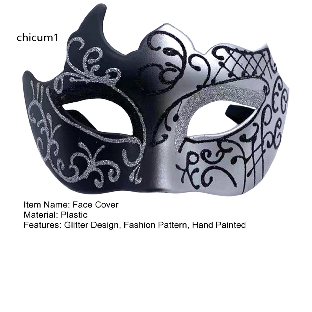 Vỏ Bọc Mặt Bằng Nhựa Lấp Lánh Nhiều Màu Sắc Phong Cách Vintage Cho Nam