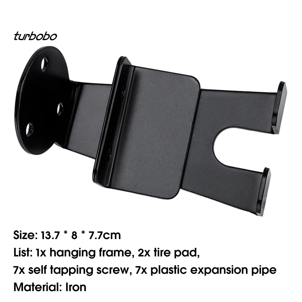 Giá Đỡ Xe Đạp Treo Tường Bằng Sắt Chống Trượt Chịu Được Sức Nặng