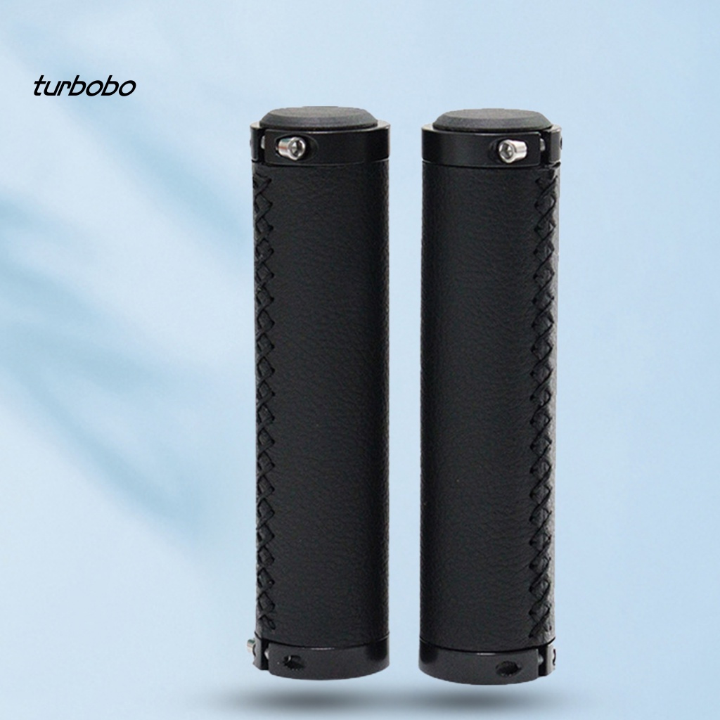 1 Bộ Vỏ Bọc Tay Lái Xe Đạp Giả Da Mềm Mại Thoải Mái