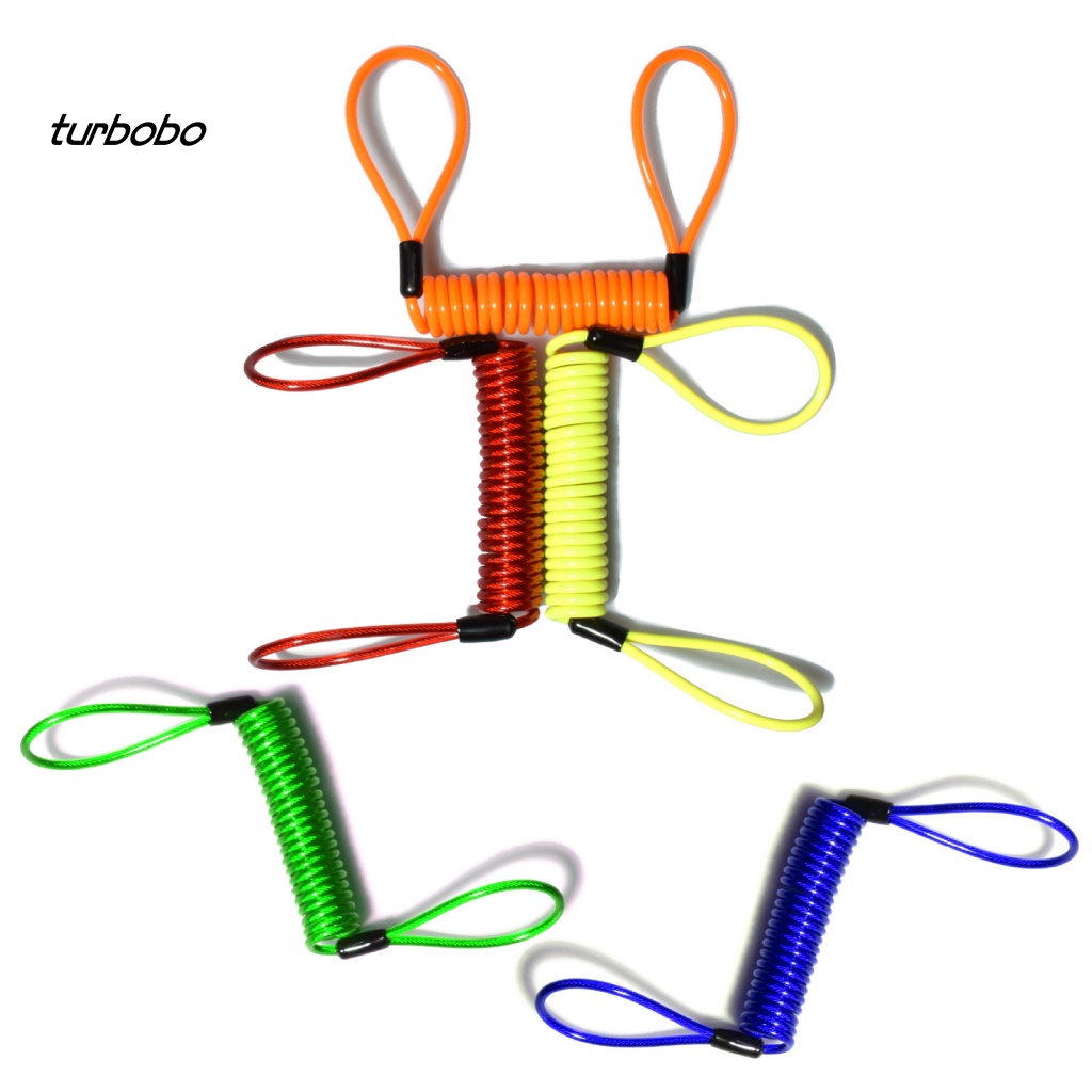 Dây Khóa Đĩa Phanh Cảnh Báo Bằng Thép Co Giãn Chống Mòn Chống Ăn Mòn Màu Sắc Tươi Sáng Cho Xe Máy