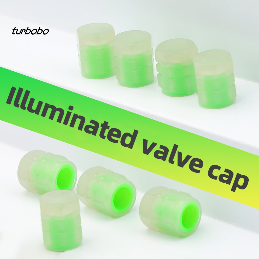 Nắp Van Lốp Xe Hơi Mini Hiệu Ứng Dạ Quang Thông Dụng