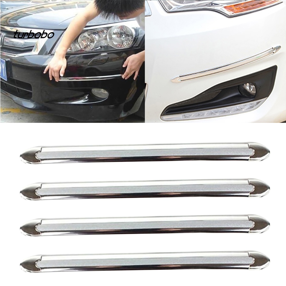 Set 4 Dải Dán Chống Va Chạm Linh Hoạt Cho Xe Hơi