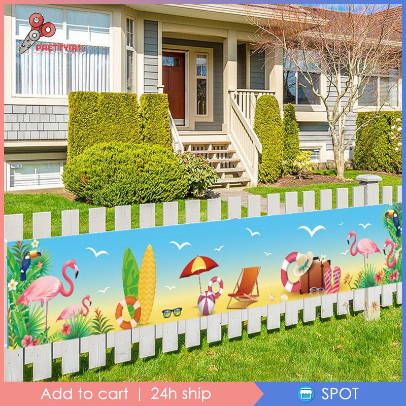 Tấm Treo Tường Trang Trí Phông Nền Bể Bơi / Tiệc Bãi Biển Mùa Hè Cỡ Lớn