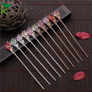 Trâm cài tóc kim loại phong cách Trung Hoa cổ điển cho nữ