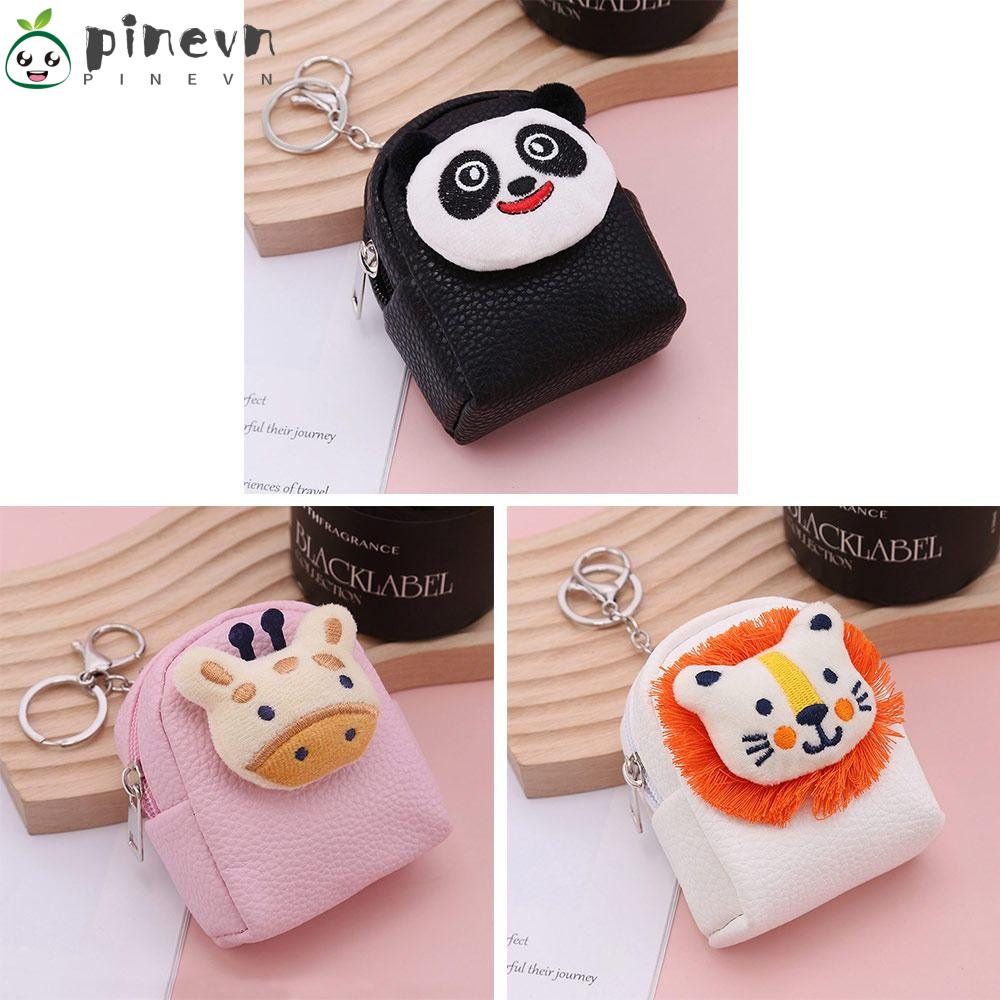 PINEVN Ví Mini Phối Khóa Kéo Đa Năng Xinh Xắn