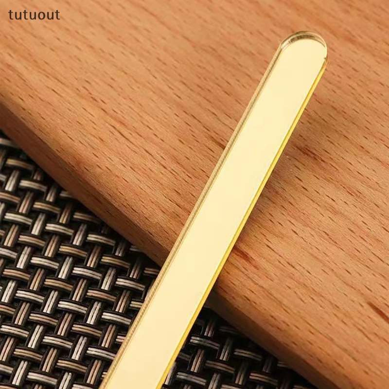 Bộ 10 Que Kem Bằng Acrylic Dùng Làm Đồ Thủ Công Cho Bé DIY