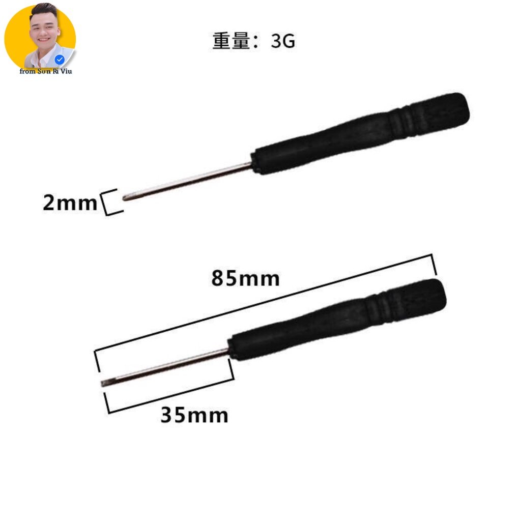 Tô Vít 4 Cạnh Cỡ Nhỏ Phù Hợp Sửa Laptop Sạc Dự Phòng