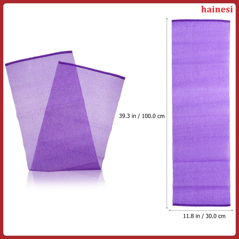 Bộ 4 Khăn Tắm Tẩy Tế Bào Chết Nhật Bản Esponja Para Ba Arse Bằng Bọt Biển Làm Đẹp Cho Nữ Miss