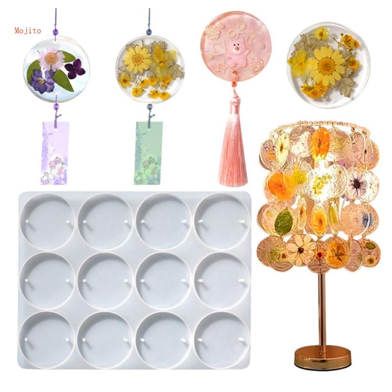 Khuôn Silicone Làm Mặt Dây Chuyền Bằng Epoxy Resin DIY
