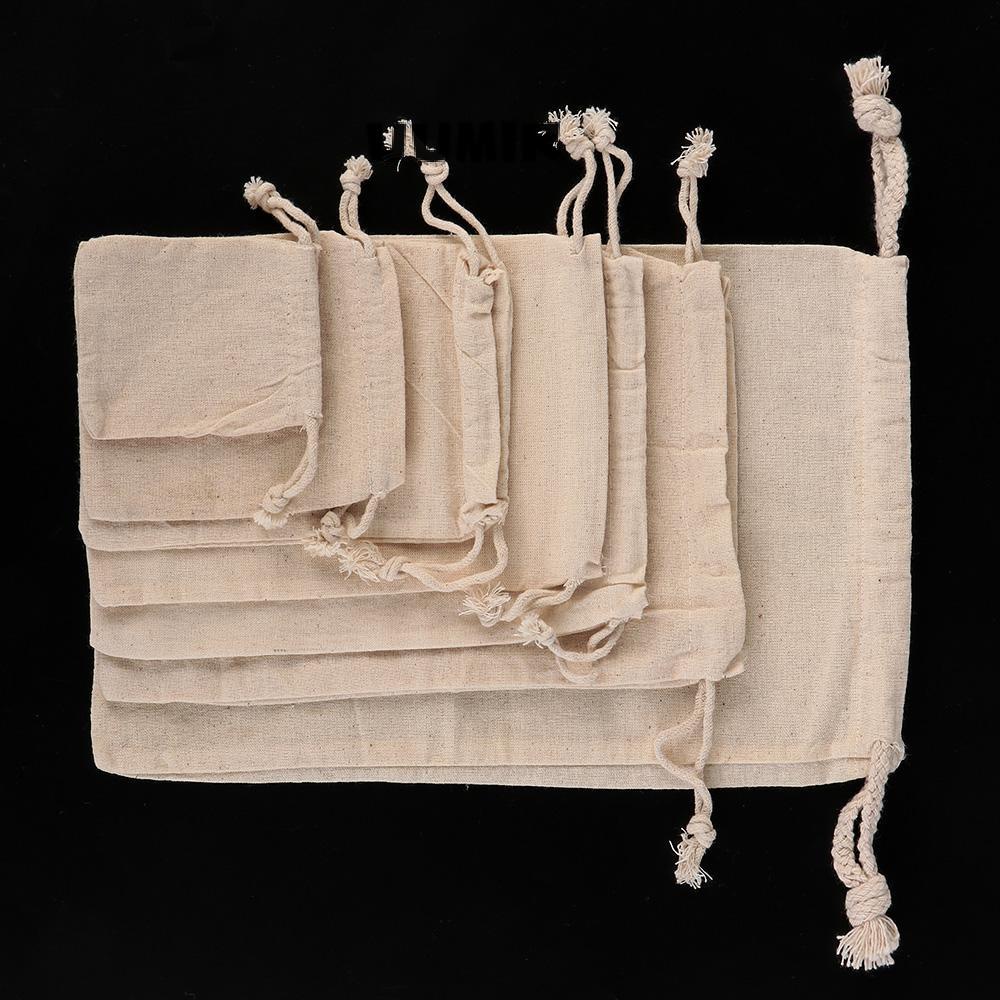 UUMIR Túi Vải Lanh Cotton Đựng Trái Cây Tiện Lợi