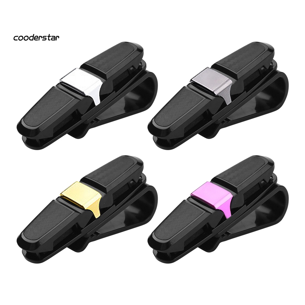 Kẹp Giữ Mắt Kính Xoay 360 Độ Gắn Tấm Chắn Nắng Xe Hơi