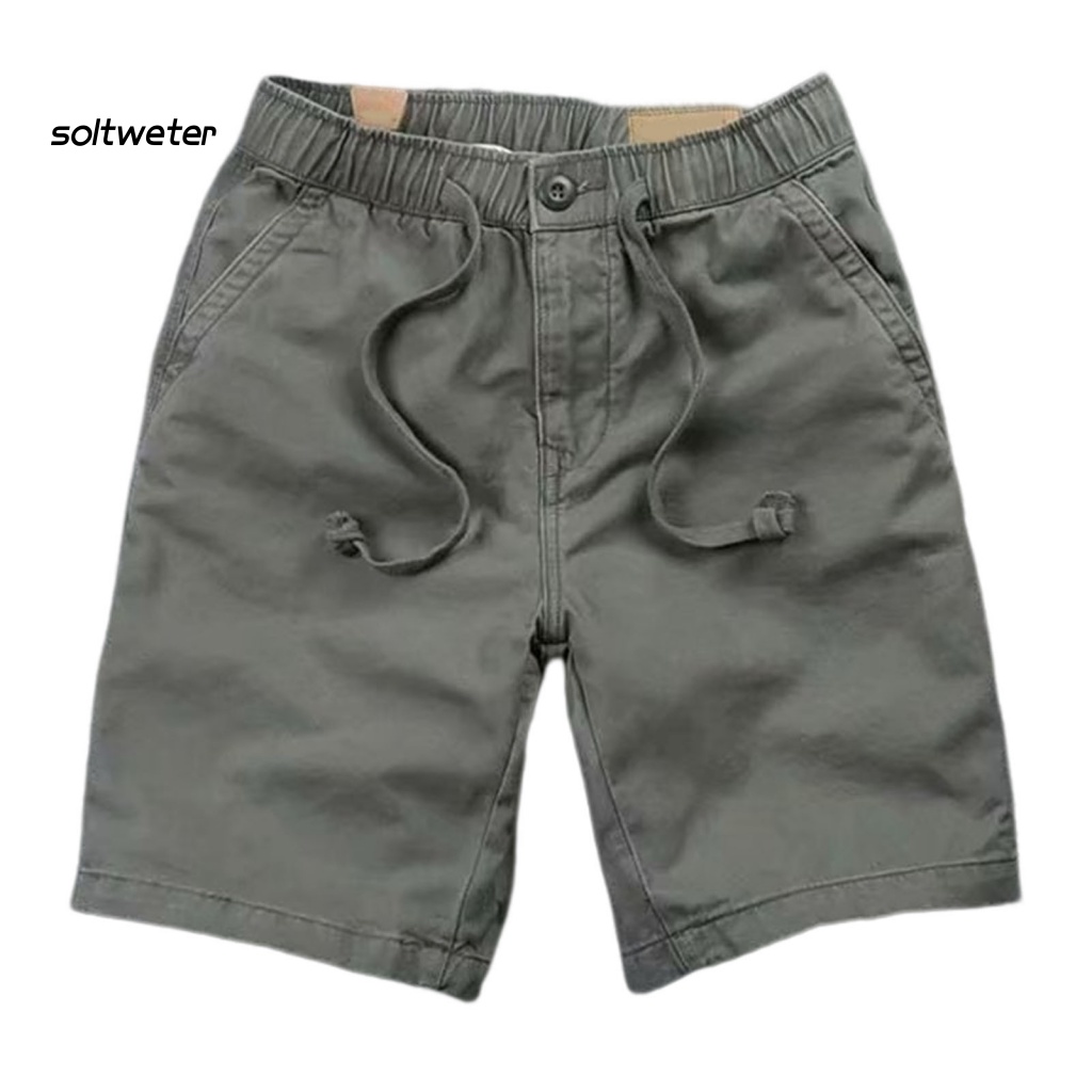 Quần Short Dây Rút Màu Sắc Thời Trang Mùa Hè Cho Nam