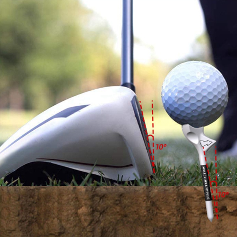 Giá Đỡ Tee Golf 10 Lỗ Kết Nối MELE LINKS Hình Thoi° Phụ Kiện Tee Golf Tốc Độ Cao Bằng Nhựa Siêu Bền