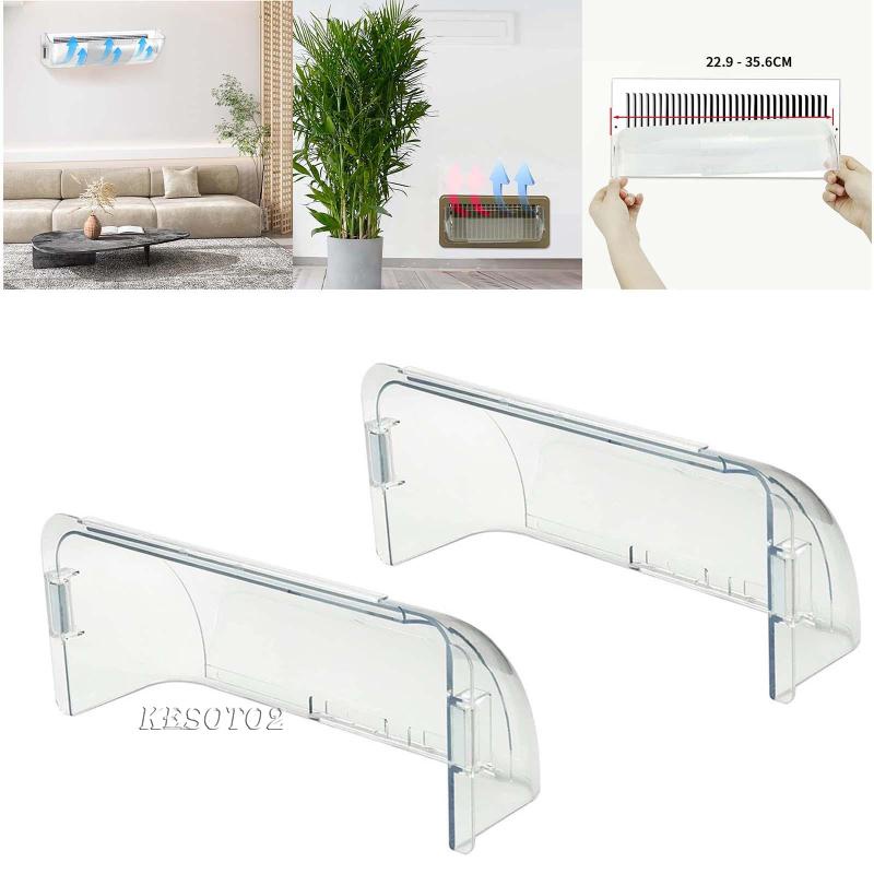 Set 2 Phụ Kiện Điều Chỉnh Lỗ Thông Gió Cho Máy Điều Hòa