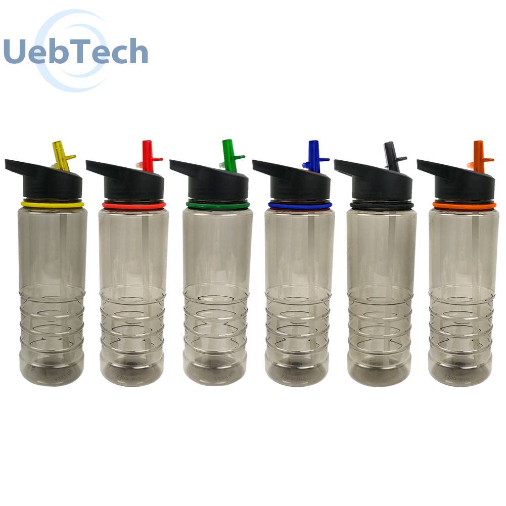 Bình Nước 800ML Kèm Ống Hút Có Thể Tái Sử Dụng