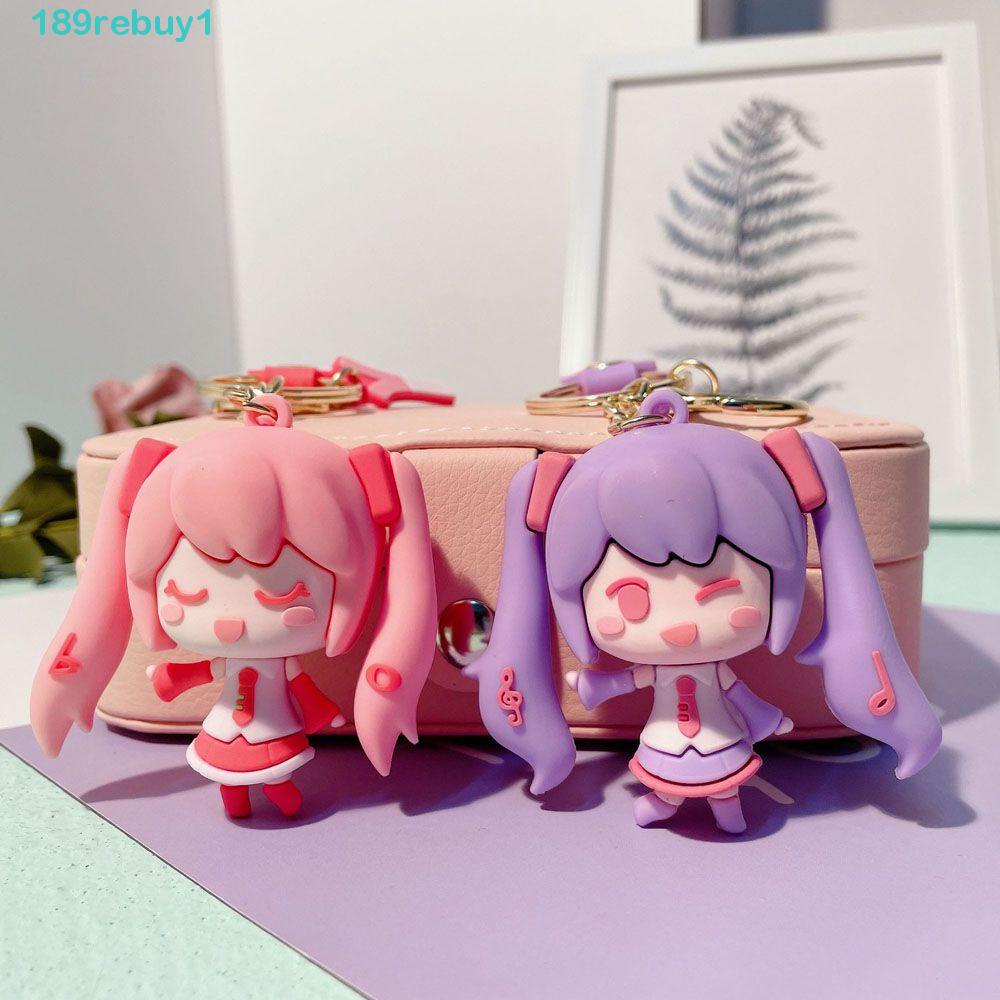 REBUY1 Móc Khóa Hình Nhân Vật Hatsune Miku Đáng Yêu