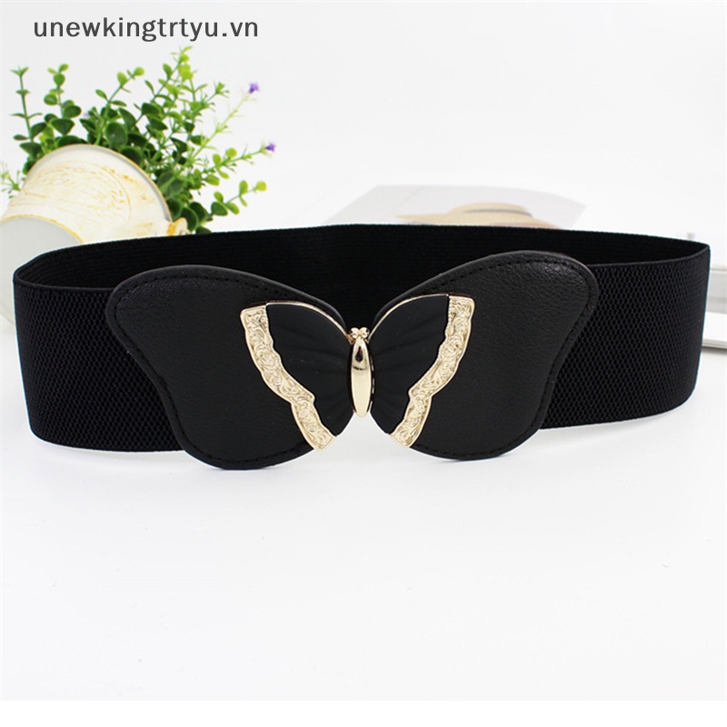 Thắt Lưng Bản Rộng Co Giãn Thời Trang Cho Nữ