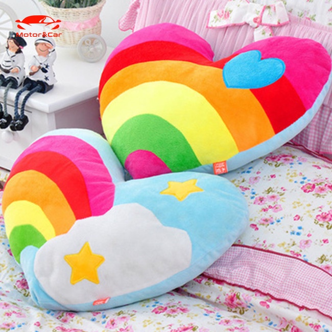 Gối Ôm Nhồi Bông Hình Trái Tim Dễ Thương 40cm * 32cm