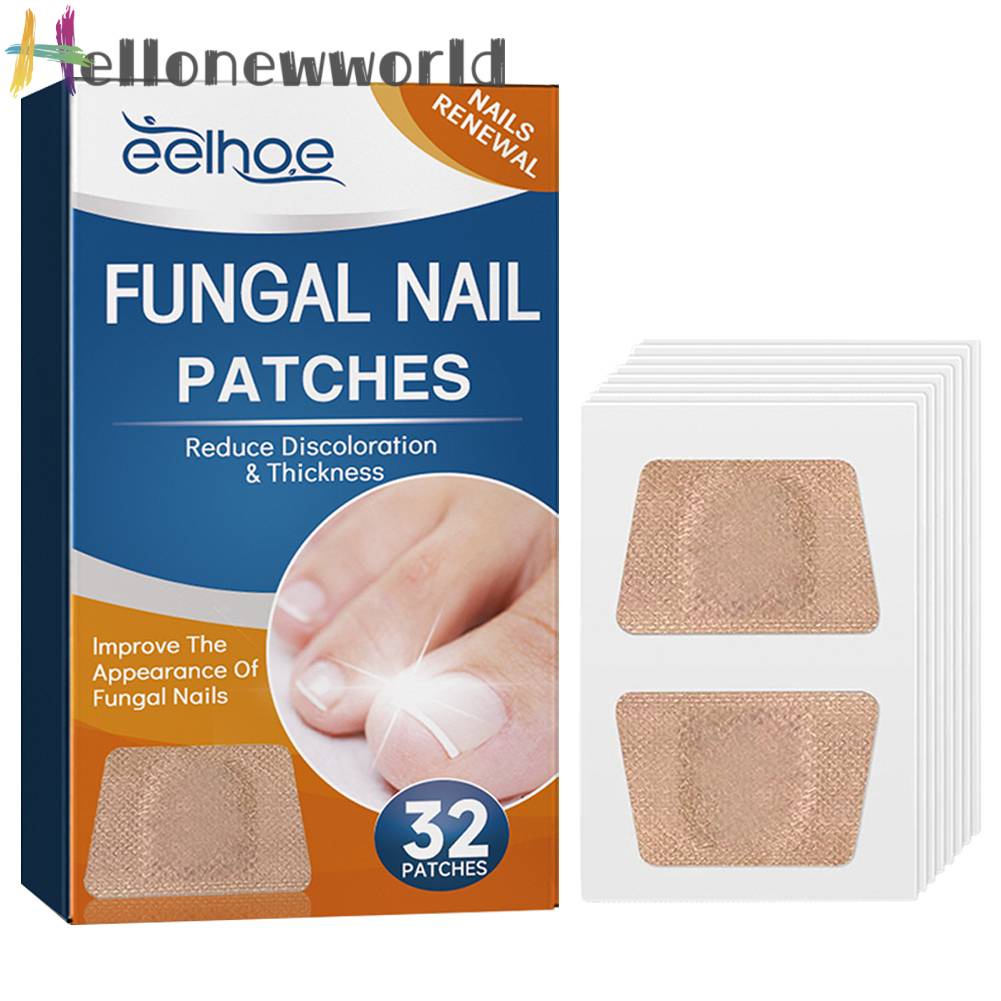 Bộ 32 Miếng Dán Điều Chỉnh Móng Tay Co Giãn Thoáng Khí Dễ Sử Dụng