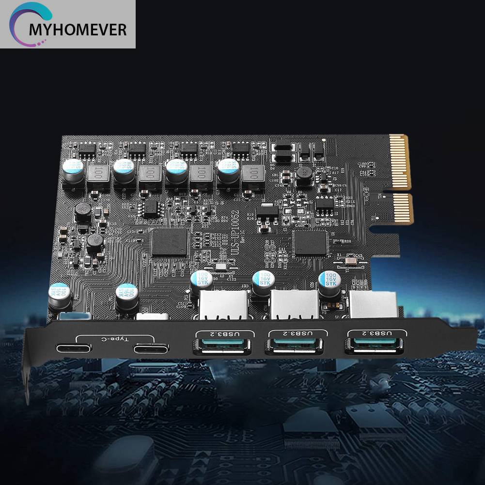 Card Điều Khiển Từ Xa PCI-E Sang USB 3.0 Cho WindowsXP / 7 / 8 / 8.1 / 10