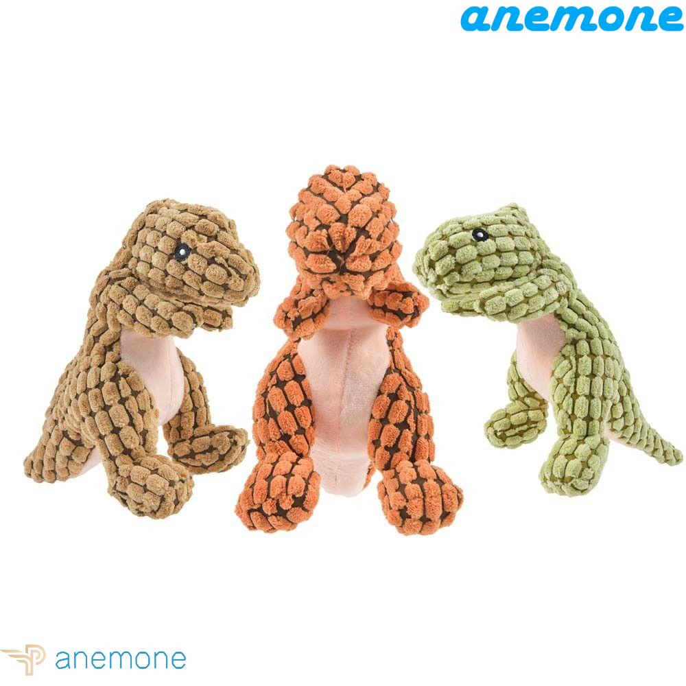 ANEMONE Đồ Chơi Nhồi Bông Mềm Mại Có Âm Thanh Hình Động Vật Dành Cho Thú Cưng
