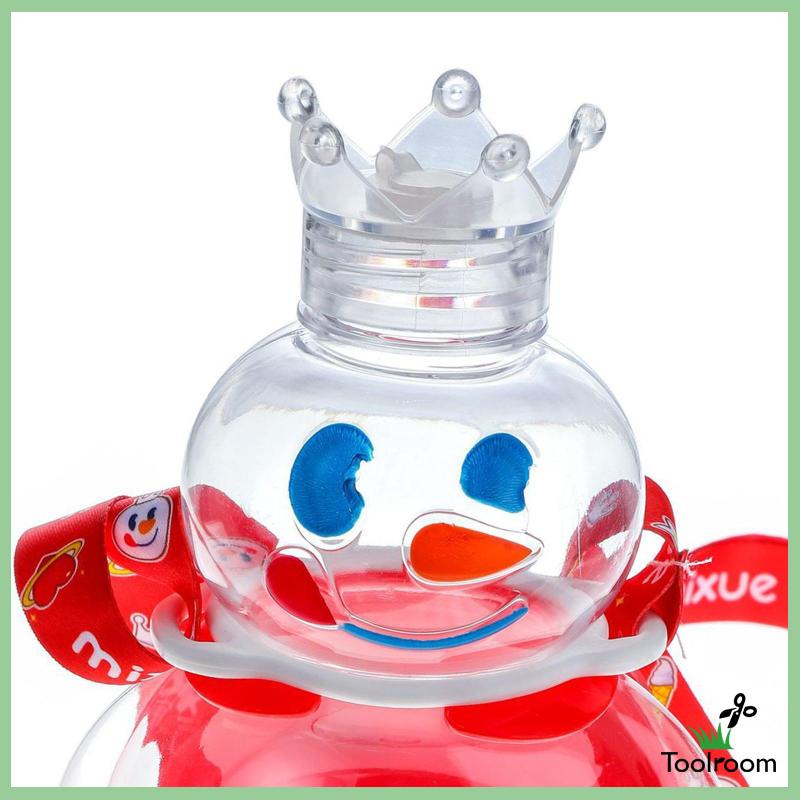 Bình Nước Thể Thao 700ml Họa Tiết Hoạt Hình Dễ Thương Cho Bé