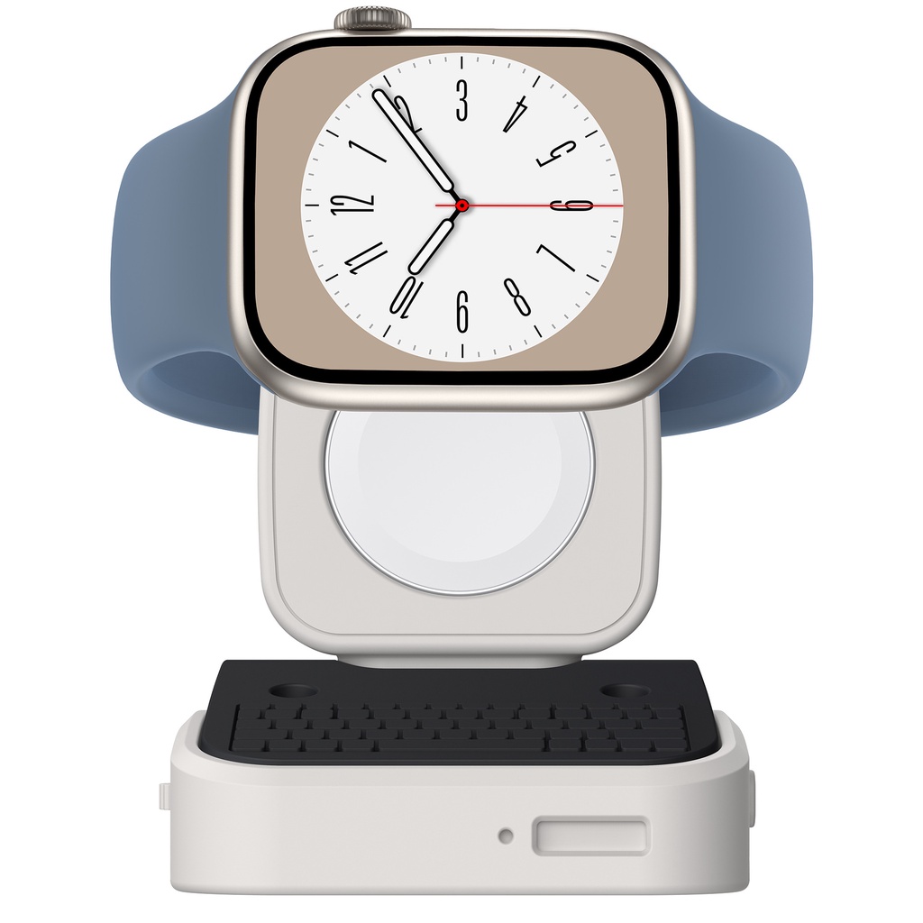 Đế Sạc Silicone Cho Đồng Hồ Thông Minh Apple Watch Series 8 7 6 5 4 3 SE 49mm Giá Đỡ