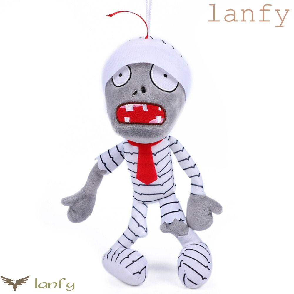 LANFY Đồ chơi nhồi bông Mềm Mại Hình Plants vs Zombies 30cm Làm Quà Giáng Sinh