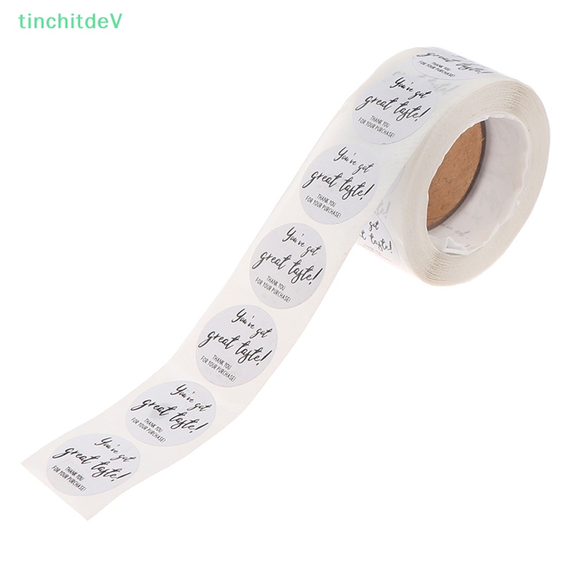 Set 500 Miếng Dán Họa Tiết Chữ Thank You Dễ Thương Dùng Trang Trí Sổ Tay / Quà Tặng