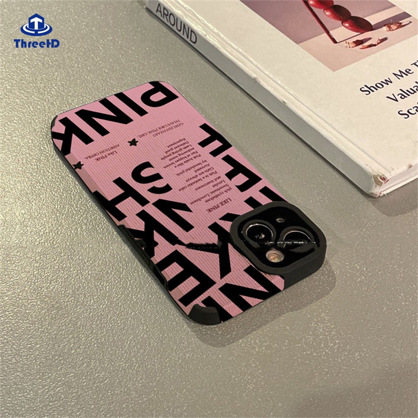 Ốp Điện Thoại Silicon Mềm Chống Sốc In Chữ Cho iPhone 14 13 12 11 Pro Max SE2020 X Xr Xs Max 8 7 Plus