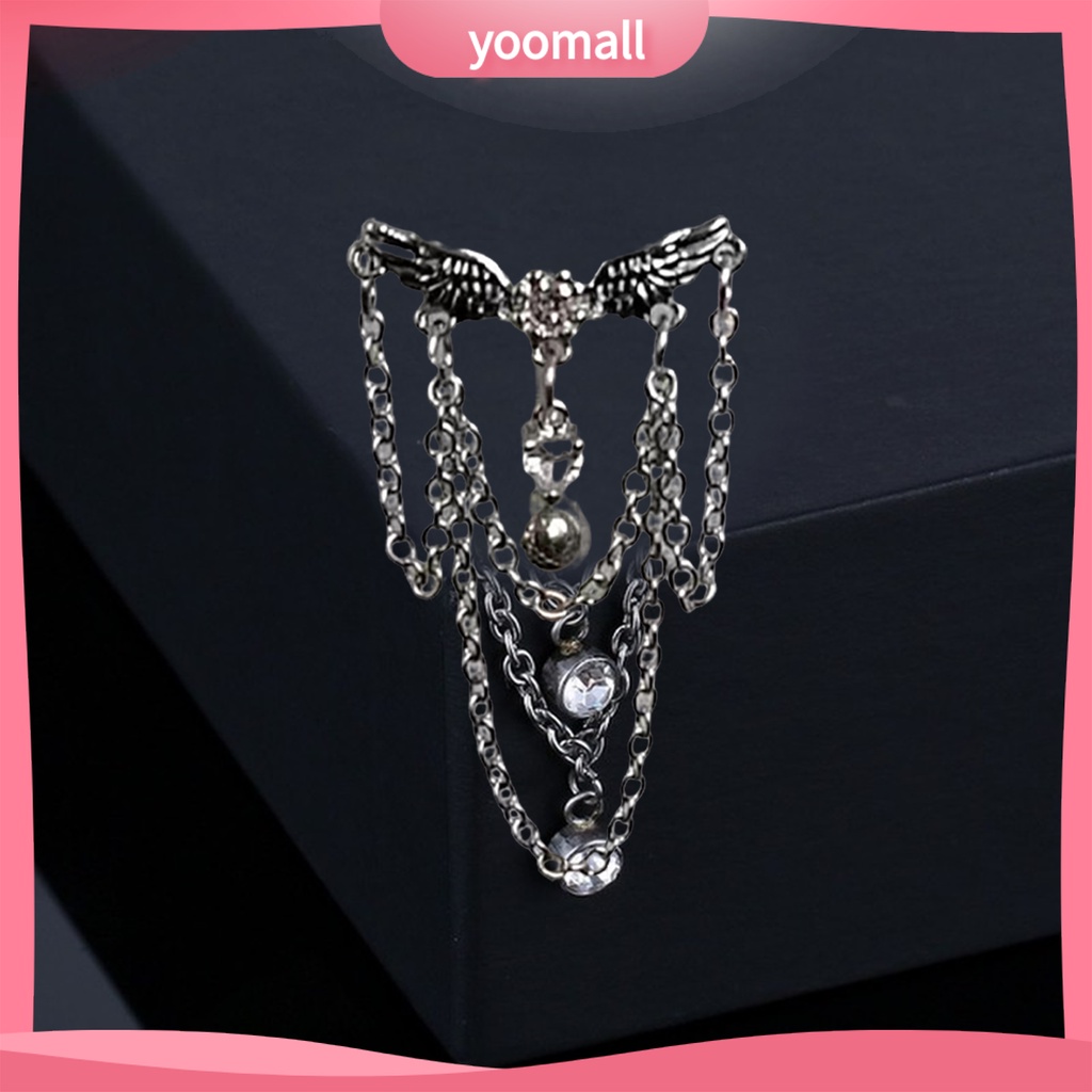 [YM] Khuyên Rốn Hình Trái Tim Lấp Lánh Quyến Rũ Chống Rỉ Sét Chống Dị Ứng Hợp Thời Trang Mặc Hàng Ngày