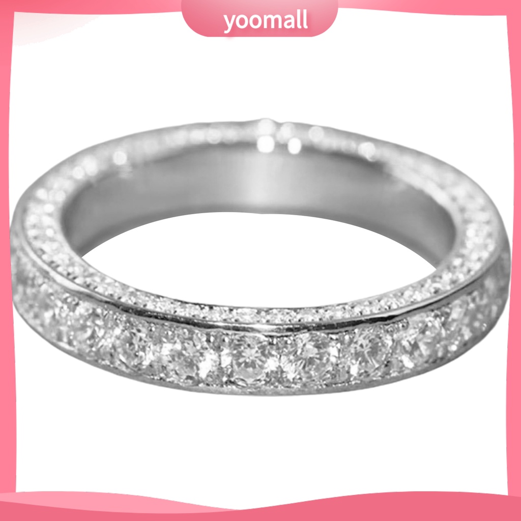 Nhẫn Cưới Đính Đá Tinh Tế Thời Trang Cho Nữ