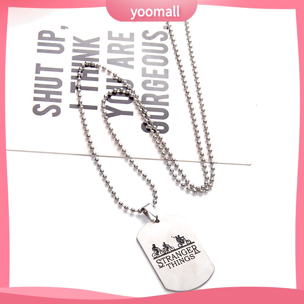 Vòng cổ Mặt Chữ Stranger Things Thời Trang Cho Nữ