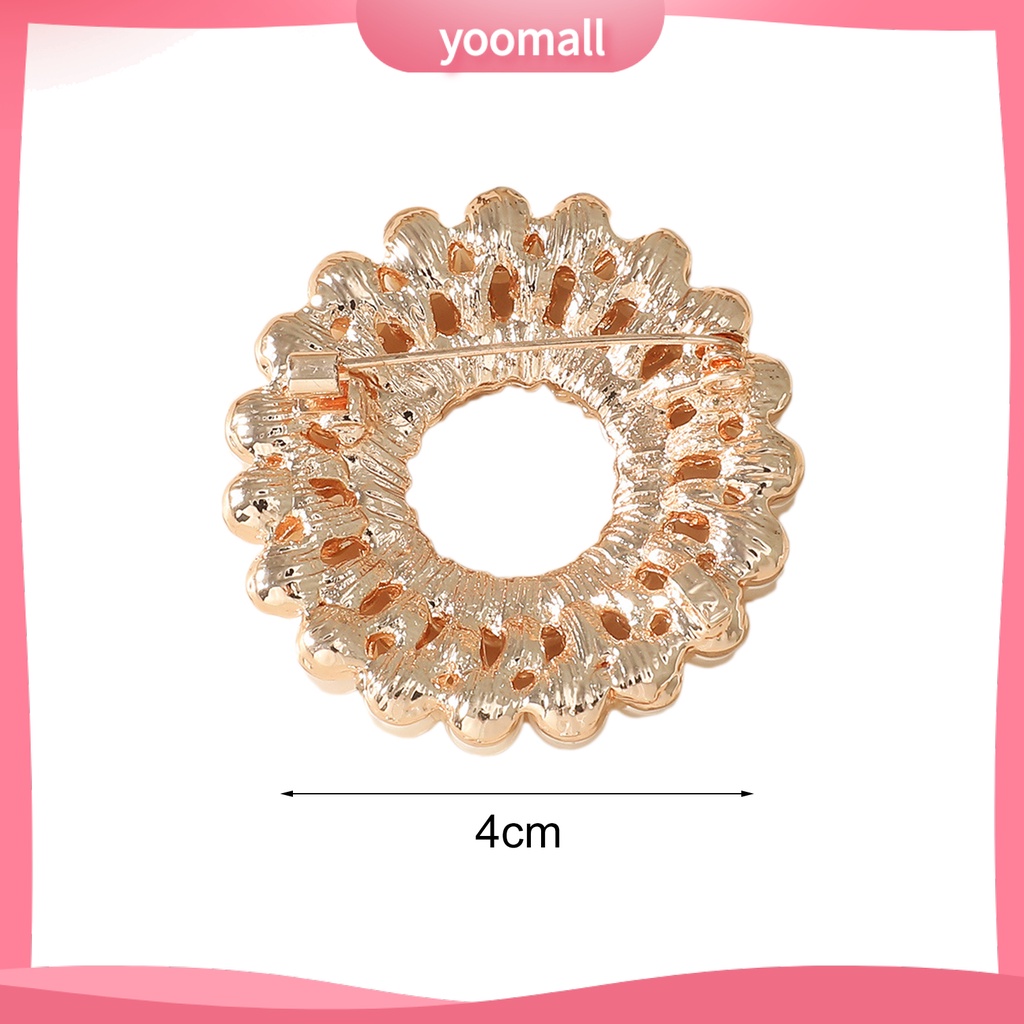 Ghim Cài Áo Đính Đá / Ngọc Trai Giả Thời Trang Cho Nữ