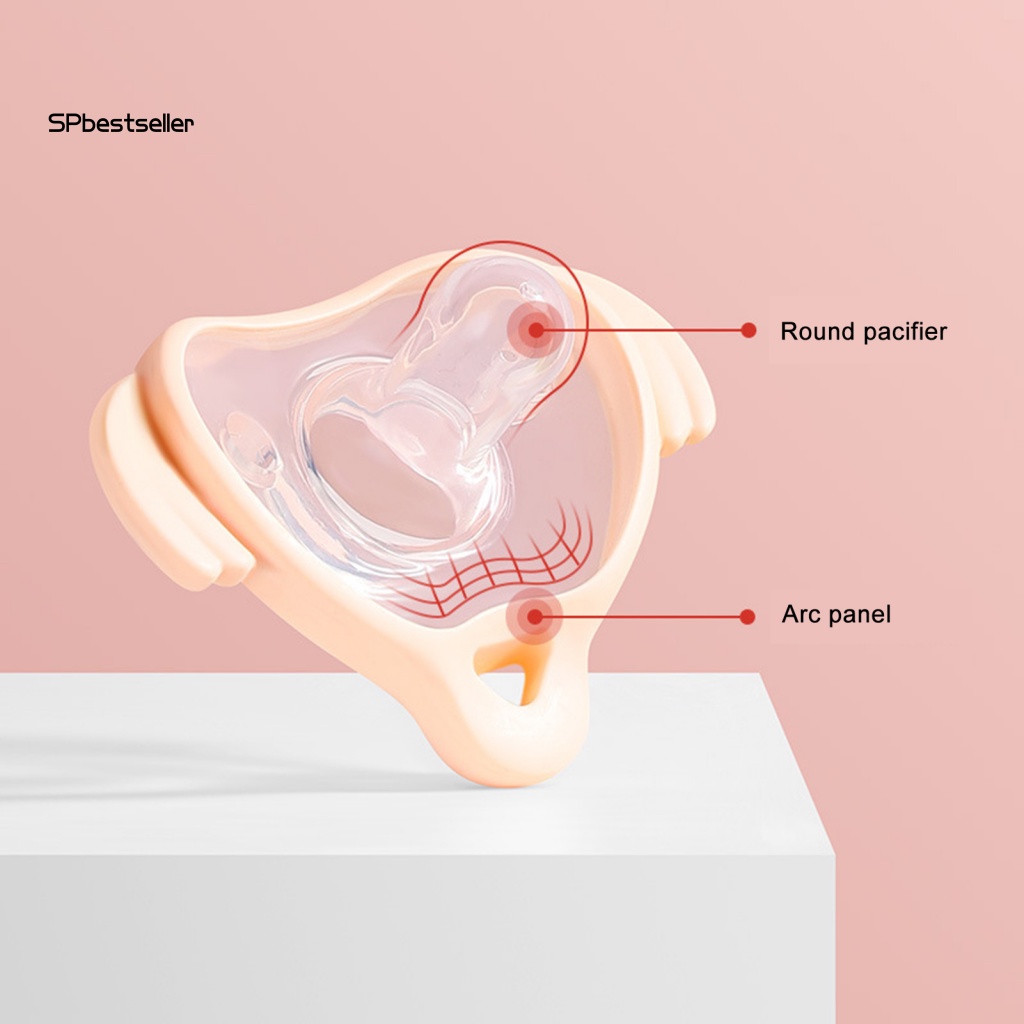 Núm Vú Giả 2 Màu Chịu Nhiệt Độ Cao Không BPA Cho Bé Sơ Sinh