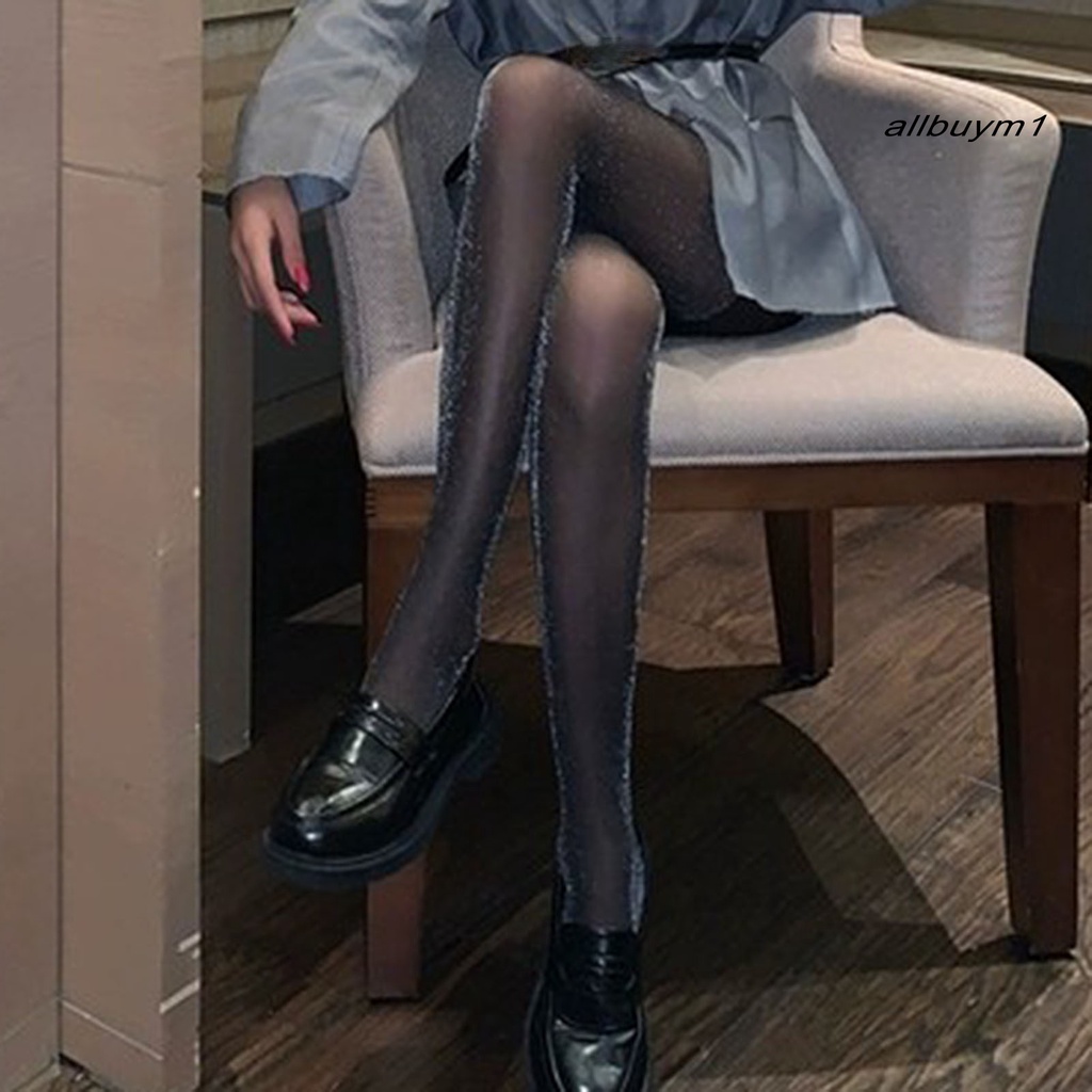 Tất Bó Sát Đính Ngọc Trai Độ Co Giãn Cao Gợi Cảm Cho Nữ