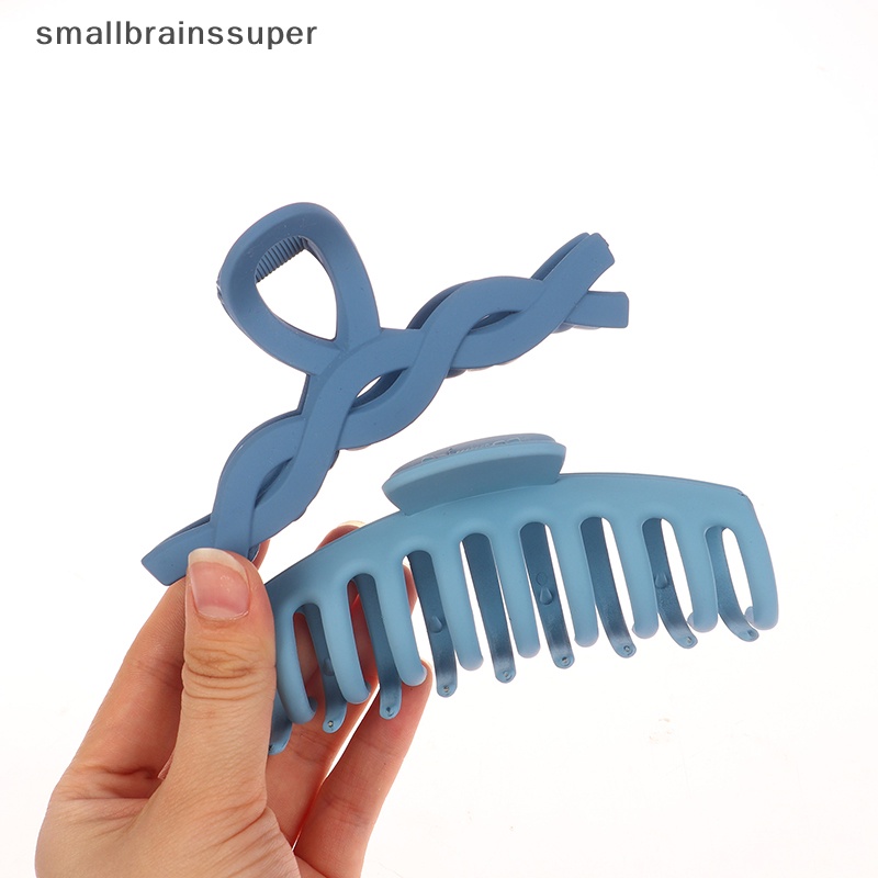 Set 8 Kẹp Tóc Màu Trơn Thời Trang Cho Nữ