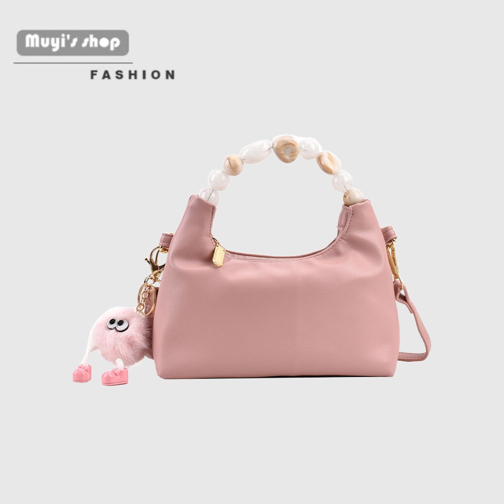 Túi Đeo Chéo Đính Ngọc Trai Phong Cách retro Cao Cấp Dành Cho Nữ