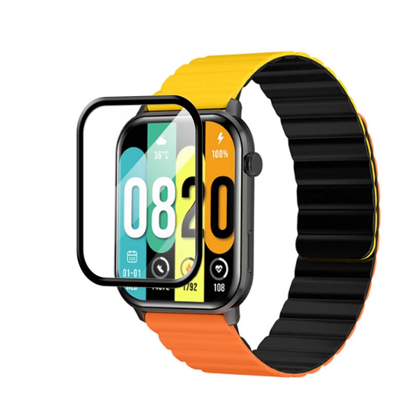 Kính Cường Lực Trong Suốt Bảo Vệ Màn Hình Cong 3d Cho kieslect smartwatch ks / pro ks2